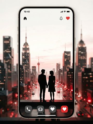 情侣壁纸 AI素材 134