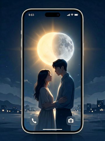 情侣壁纸 AI素材 162