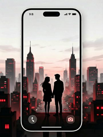 情侣壁纸 AI素材 174