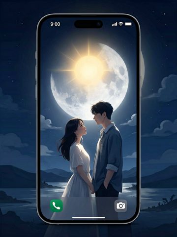 情侣壁纸 AI素材 232