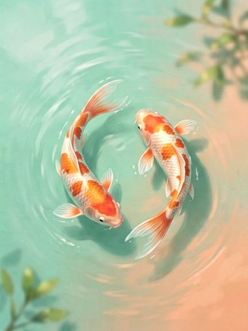 情侣壁纸 AI素材 248
