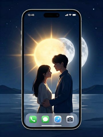 情侣壁纸 AI素材 252