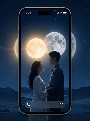 情侣壁纸 AI素材 262