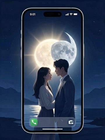 情侣壁纸 AI素材 272