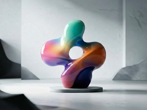 抽象艺术 AI素材 083