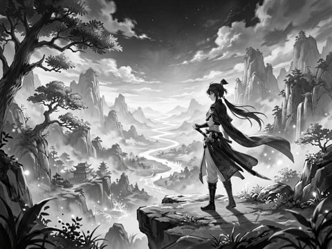 动漫二次元 AI素材 048