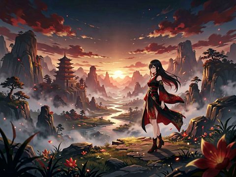 动漫二次元 AI素材 053