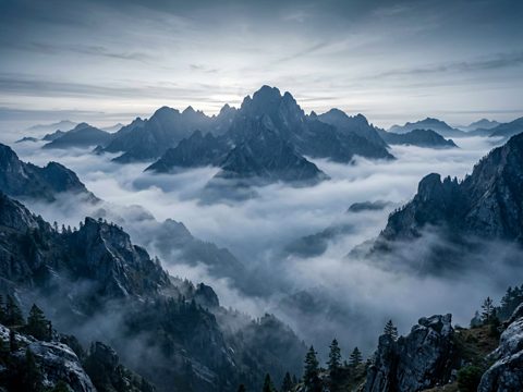 风景自然 AI素材 001