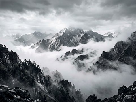 风景自然 AI素材 076