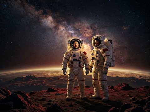 星空宇宙 AI素材 018