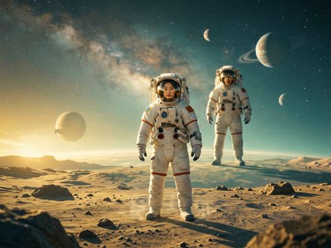 星空宇宙 AI素材 063