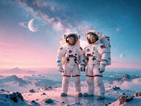 星空宇宙 AI素材 068