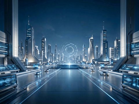科技未来 AI素材 099